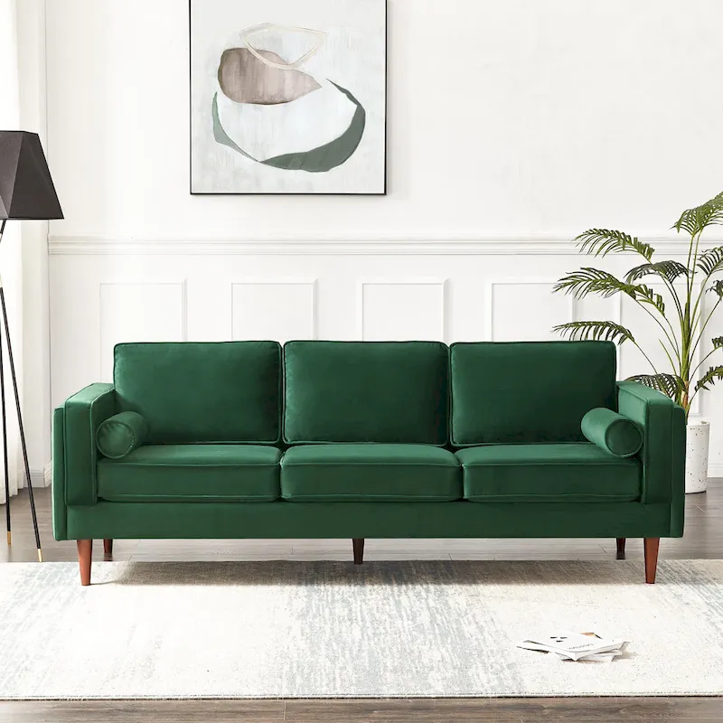 Lavinia Mid-Century Modern Sofa for Living Room - Dimensions: 33 x 88 x 34 inches