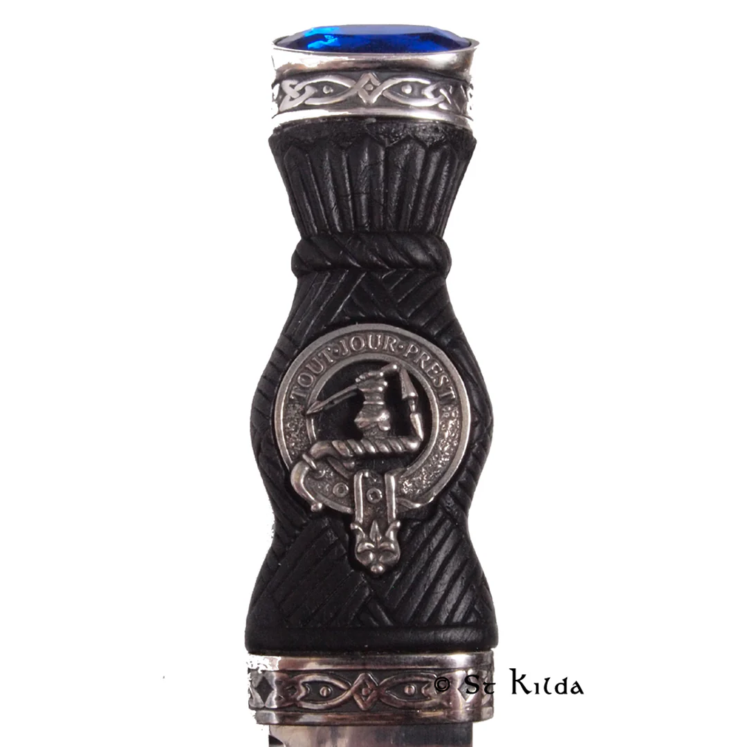 Clan Crest Sgian Dubh - Carmichael