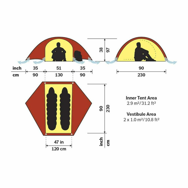 Hilleberg Rogen 2 Person Tent