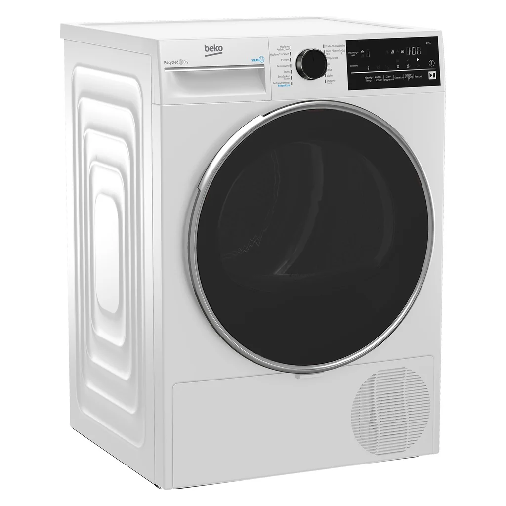 2025 Secadora de bomba de calor Beko B3T42240S independiente 8 kg A+++ blanco