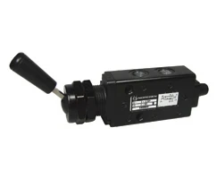 Norgren X3029602, Super X 5/2 manual valve, Black, Toggle/Toggle, 13N, G1/8