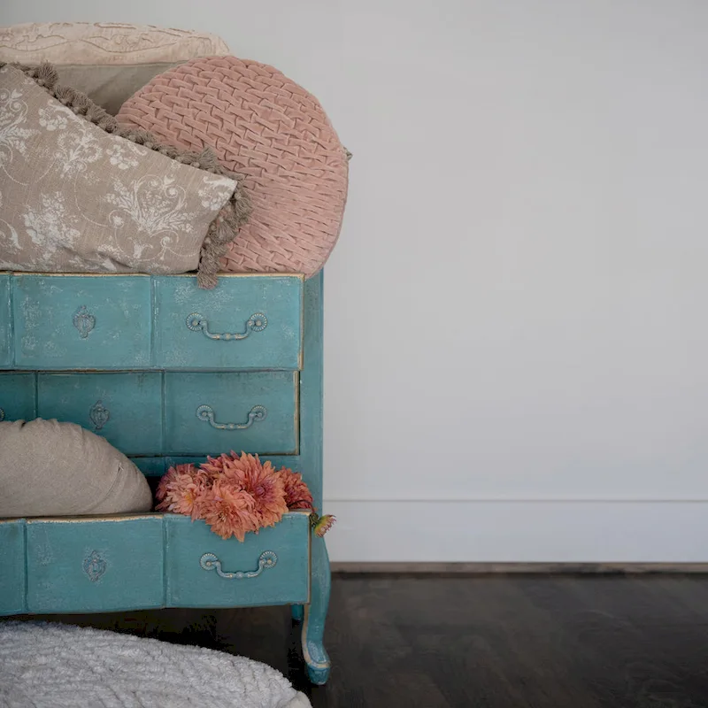 Rustic 3-Drawer Dresser with Distressed Finish