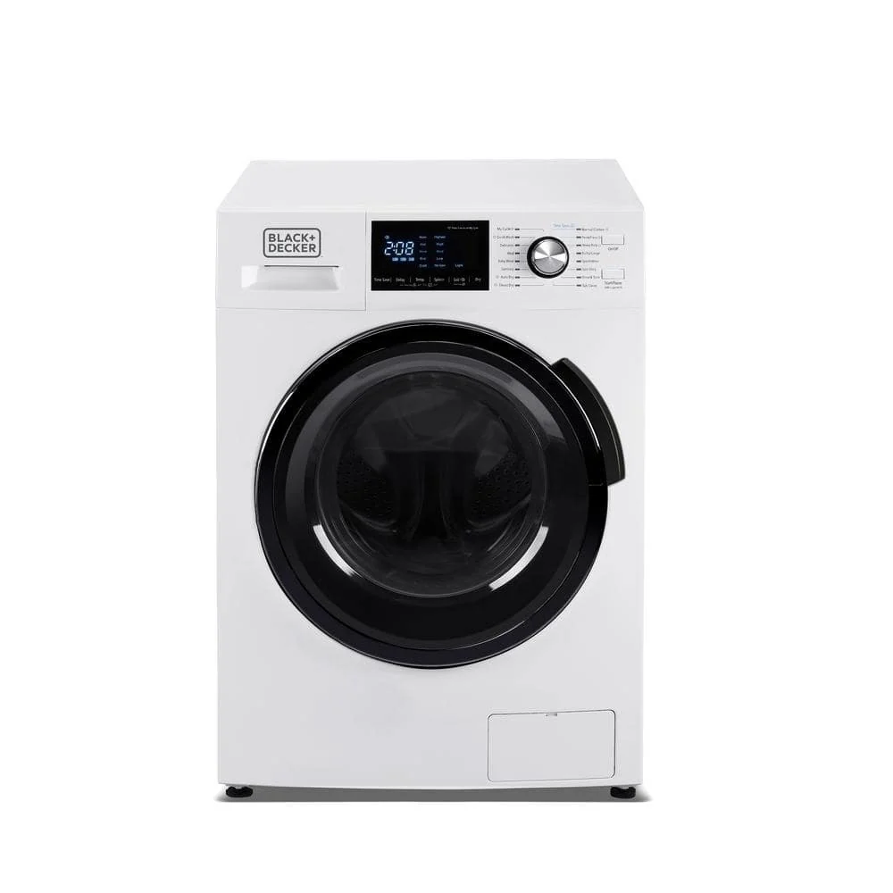 BLACK+DECKER 2.7 cu. ft. All-in-One Washer and Dryer Combo in White BCW27MW💝 Last Day For Clearance