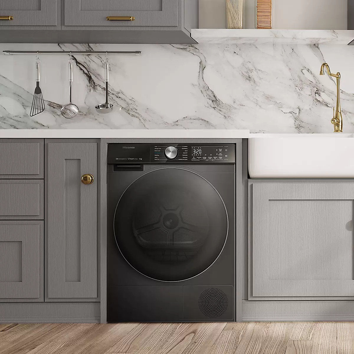 Hisense 9Kg Heat Pump Tumble Dryer - Black| DH5S902BB