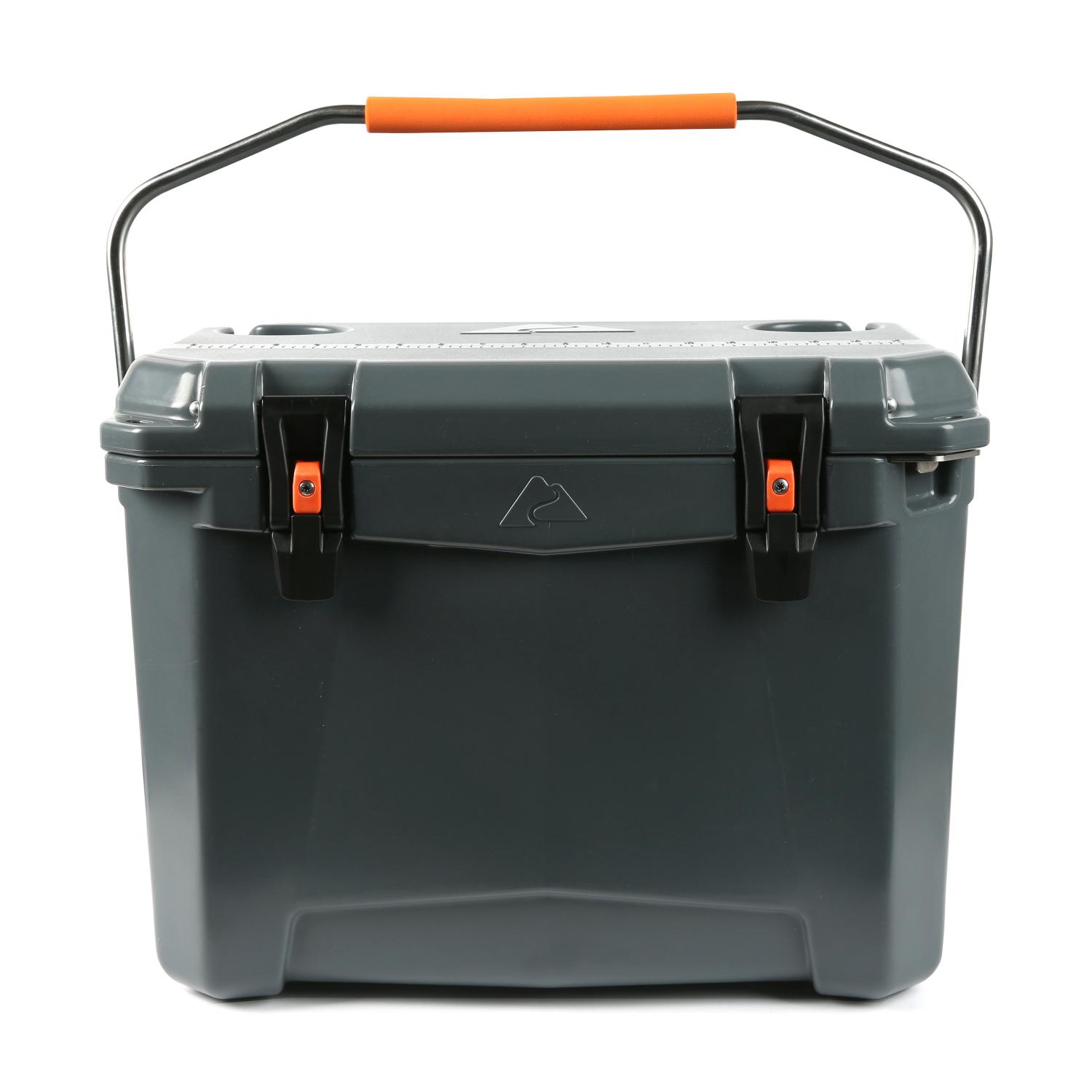 2025 Ozark Trail 26 Quart High Performance Roto-Molded Cooler with MicrobanA , Gray