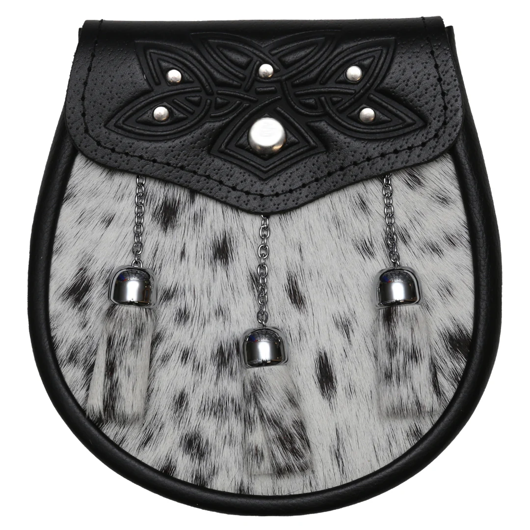 Economy Studded Spotted Semi-Dress Sporran
