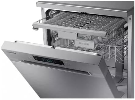Samsung DW60M6050FS Geschirrspüler, freistehend, 14 Gedecke, A++, Edelstahl, maximal 60 cm, berührungsempfindliche Tasten, LED