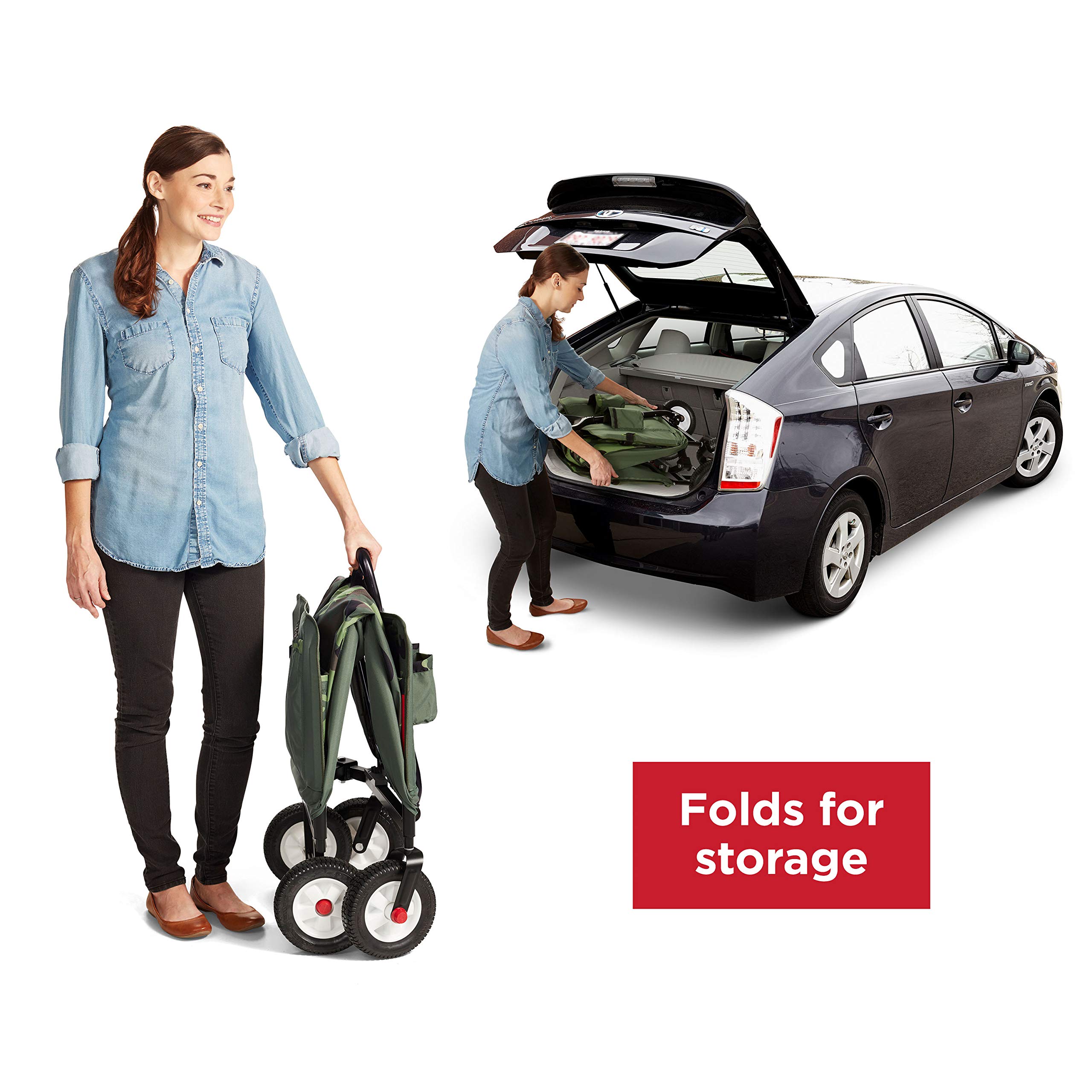 Radio Flyer 3 in 1 Camo Wagon