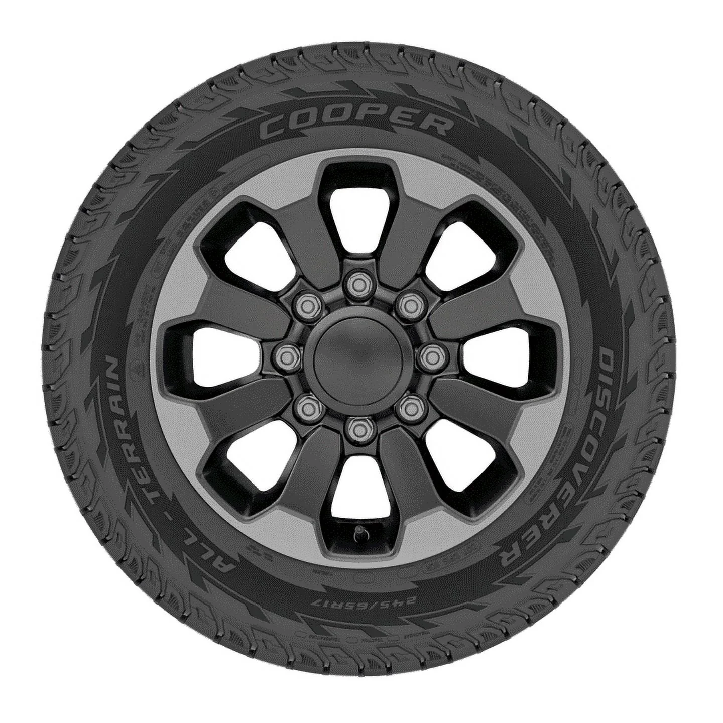 Cooper Discoverer All-Terrain 245/75R16 111T Light Truck & SUV Tire Fits: 2015 Toyota Tacoma TRD Pro, 1996-2002 Chevrolet Tahoe LT