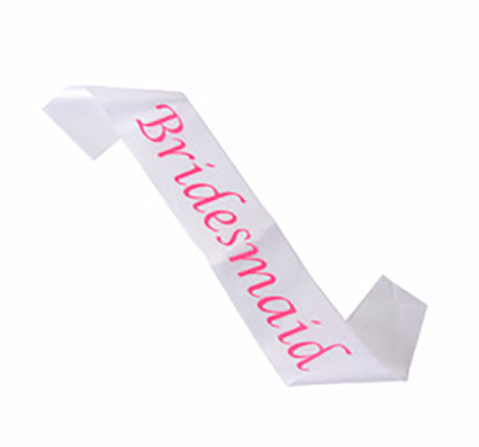 Bridesmaid Sashes | Bridal Sash | for Personalized Weddings Satin Quality  60