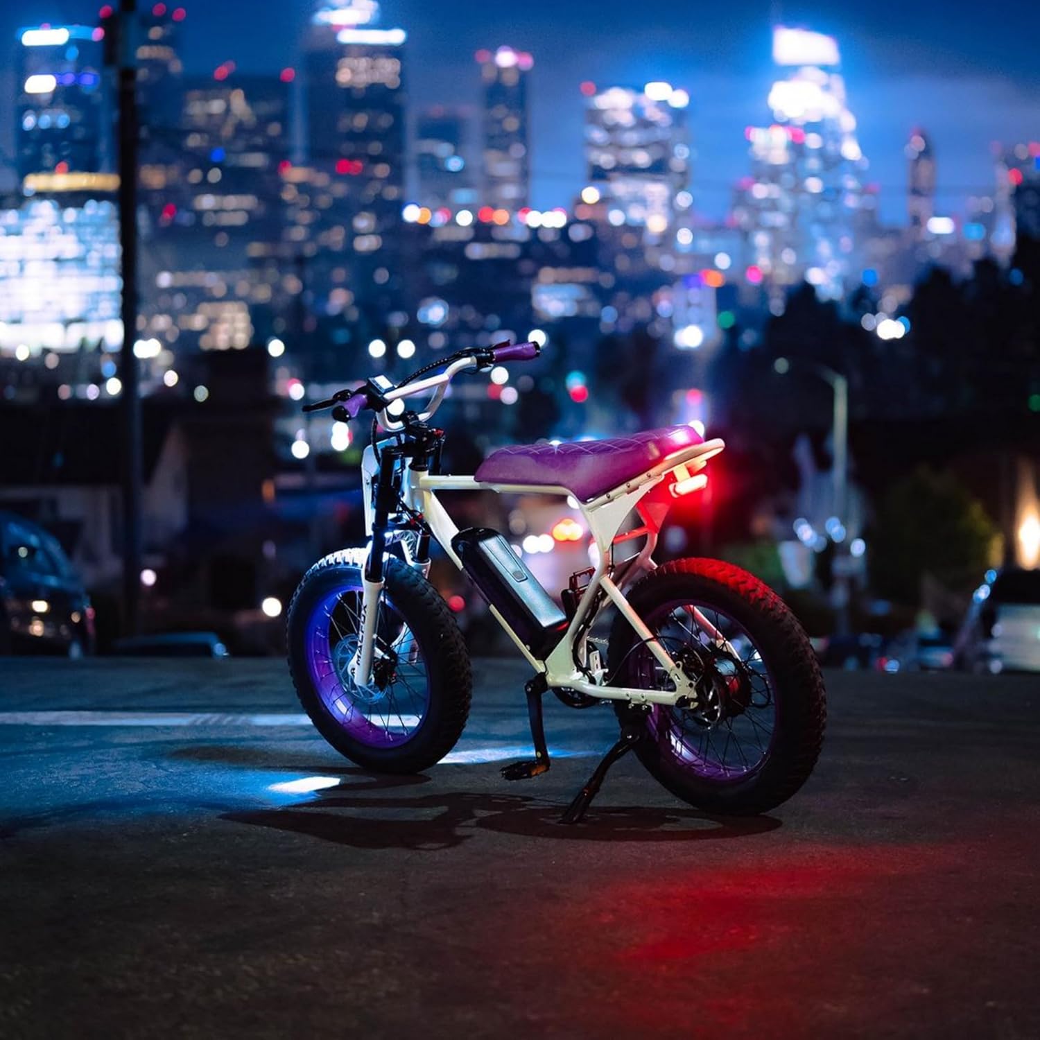 MACFOX Electric Bike for Adults Wheelies with 750W/500W Motor and 48V Ebike Battery, 20 Fat Tire Electric Dirtbike with Dual Disc Brakes and Shock Absorbers for Mountains, Road (US Warehouse)