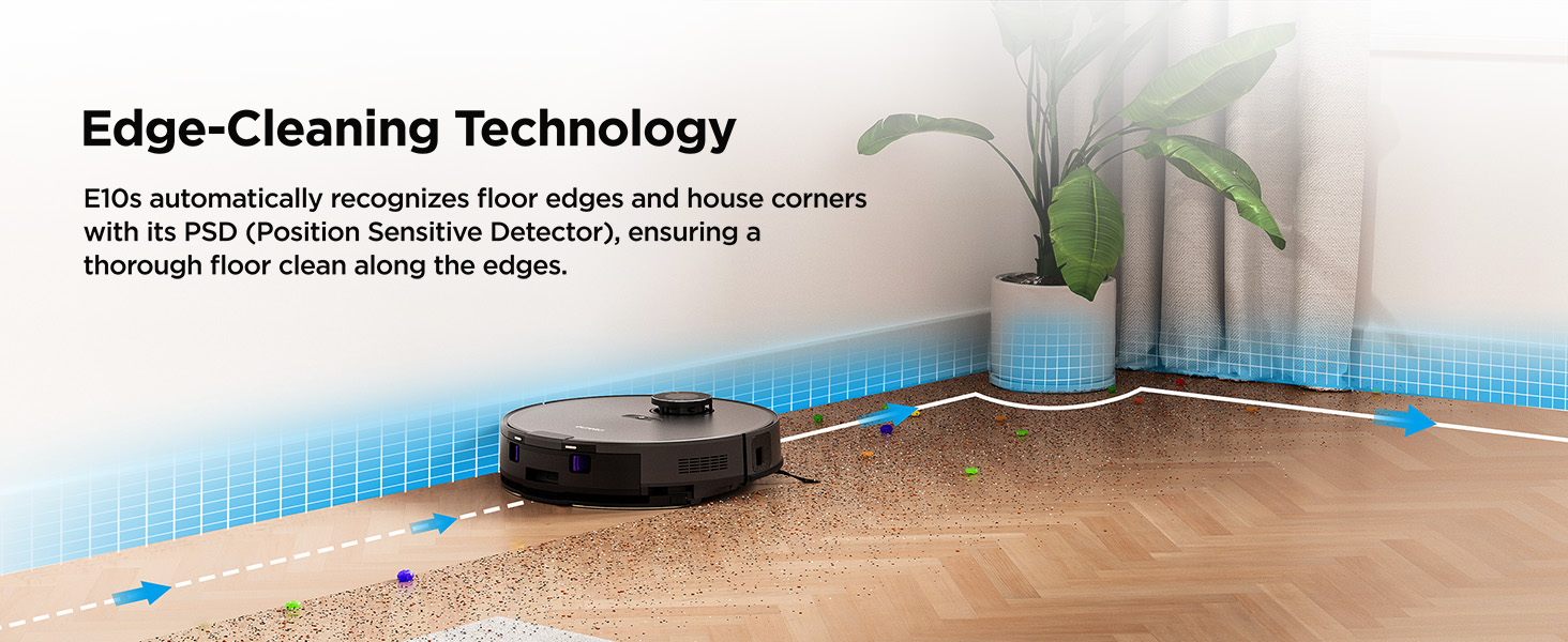 Edge Cleaning for hard floor