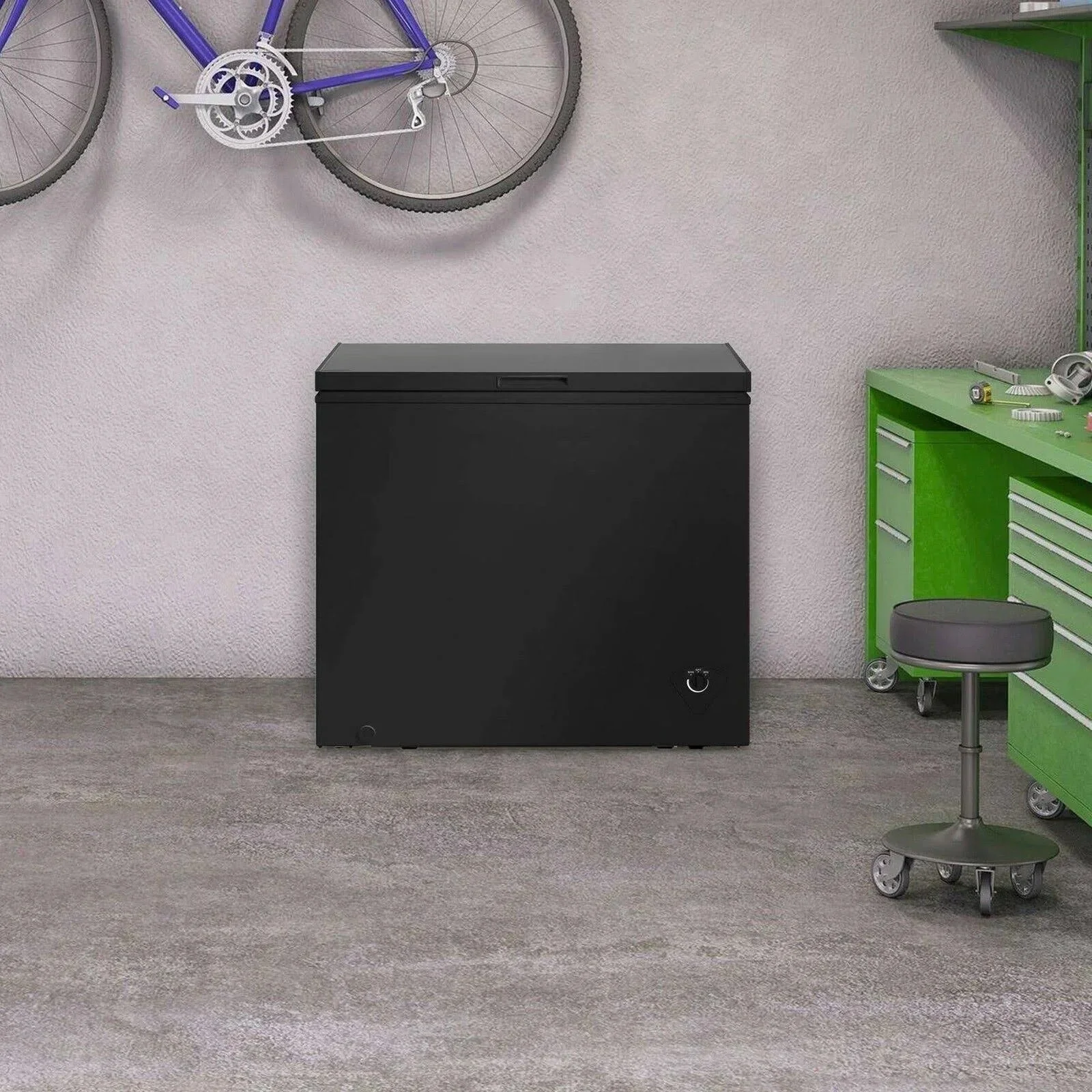 Arctic King 7.0 cubic foot chest freezer in black