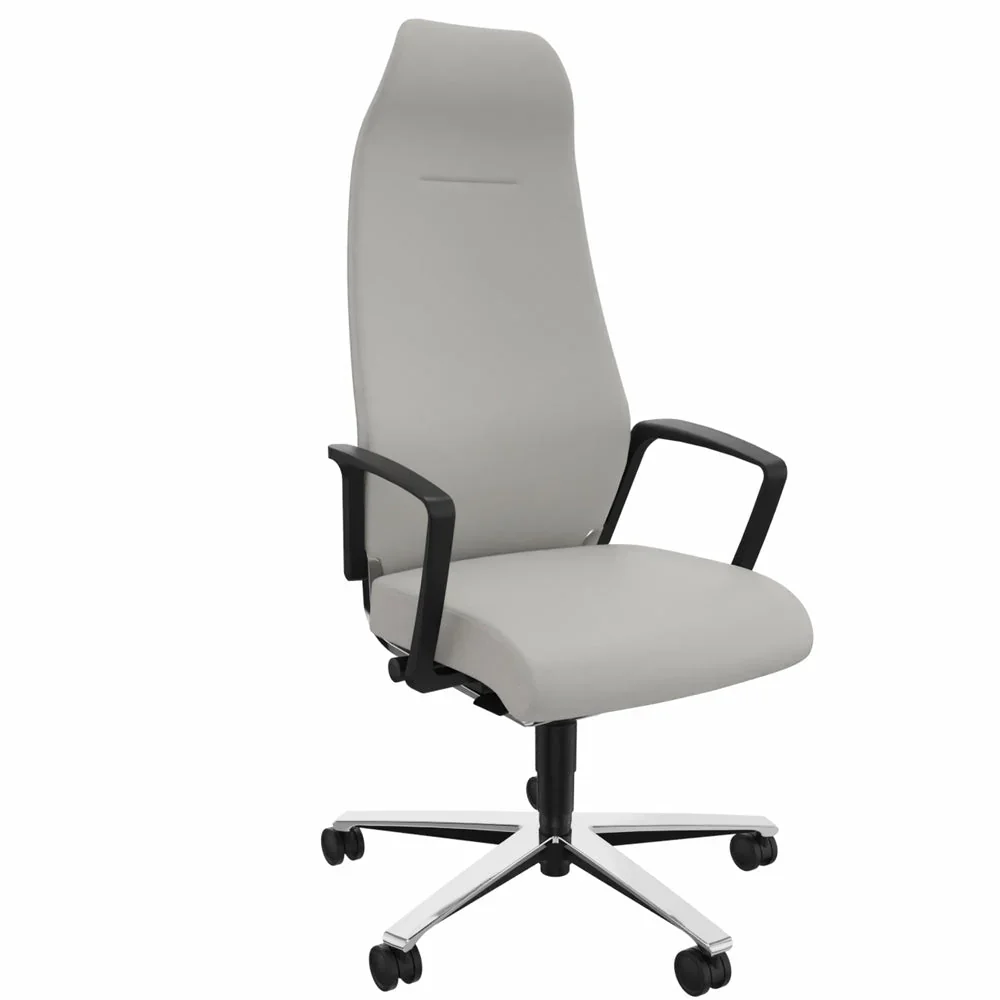 2025 Silla de Oficina Ergonómica Züco Selvio E 0156 Ejecutiva | Respaldo Alto Totalmente Acolchado | Reposacabezas