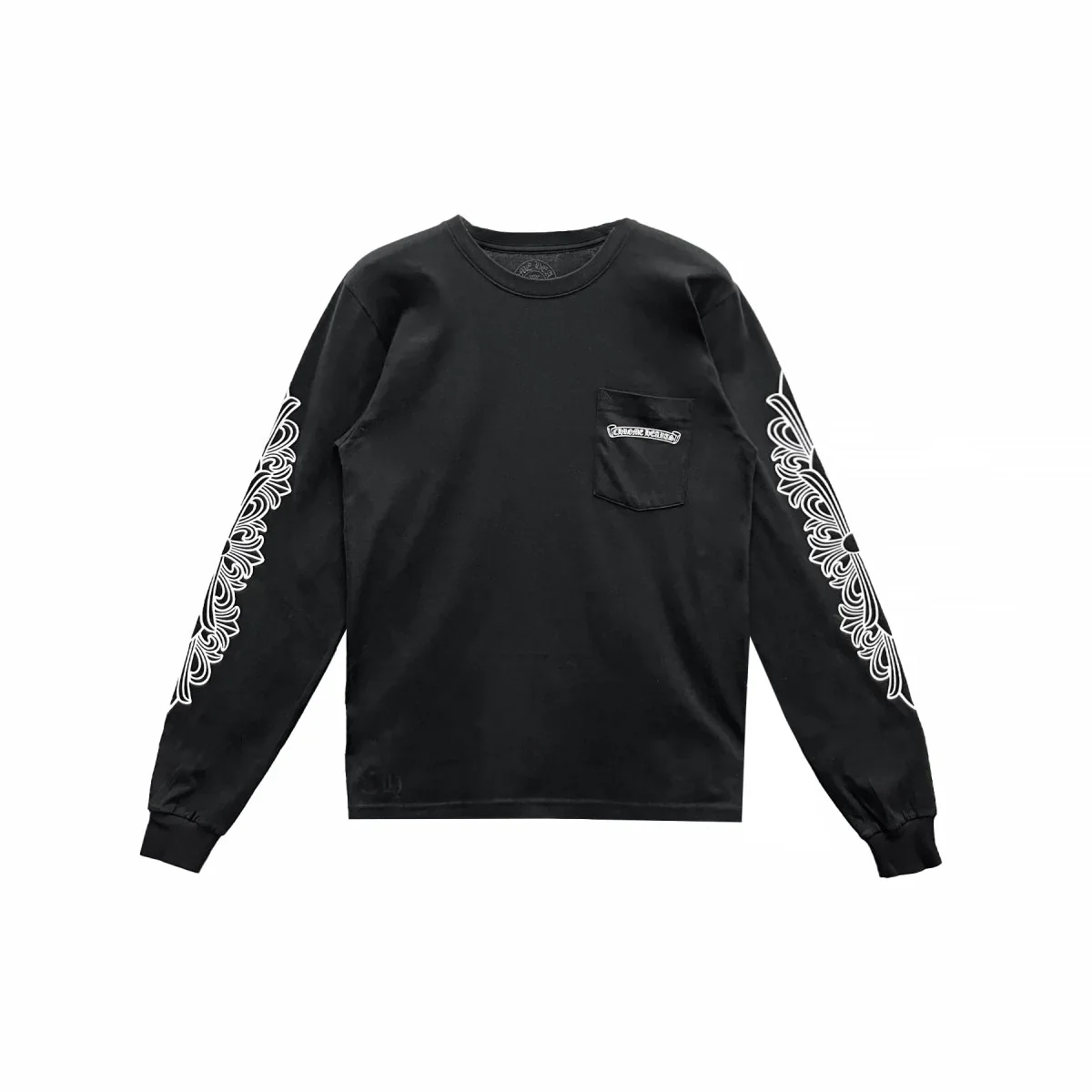 Matty Boy Aspen Exclusive Long Sleeve Chrome Hearts Black T-Shirt