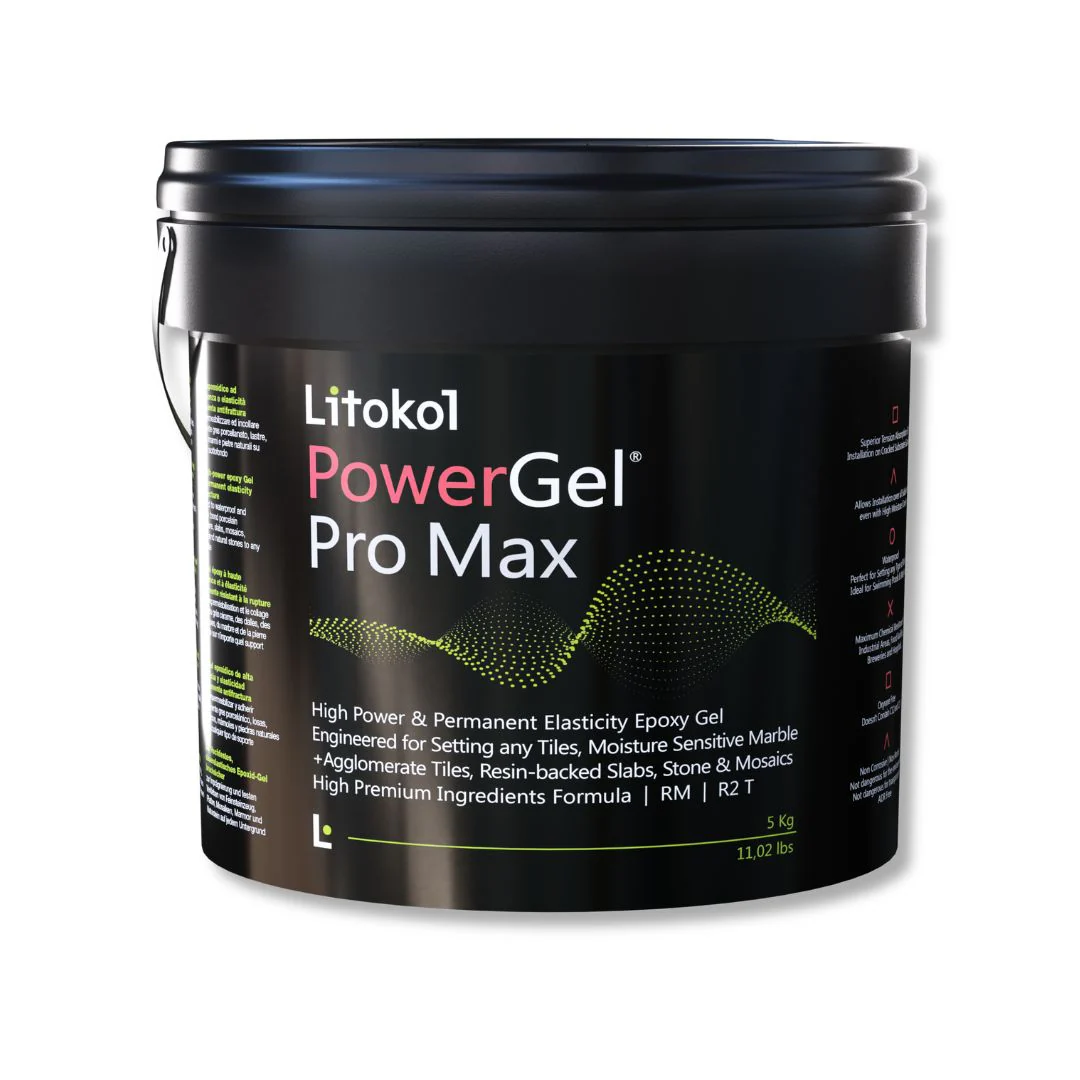 2026 Nuevo Litokol PowerGel Pro Max - Adhesivo para baldosas