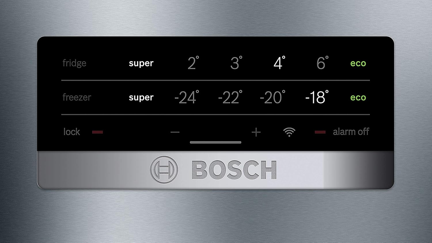 Bosch KGN36NWEA Serie 2 Kühl-Gefrier-Kombination, 186 x 60 cm, 215 L Kühlen & 87 L Gefrieren, NoFrost nie wieder abtauen, LED-Beleuchtung gleichmäßige Ausleuchtung