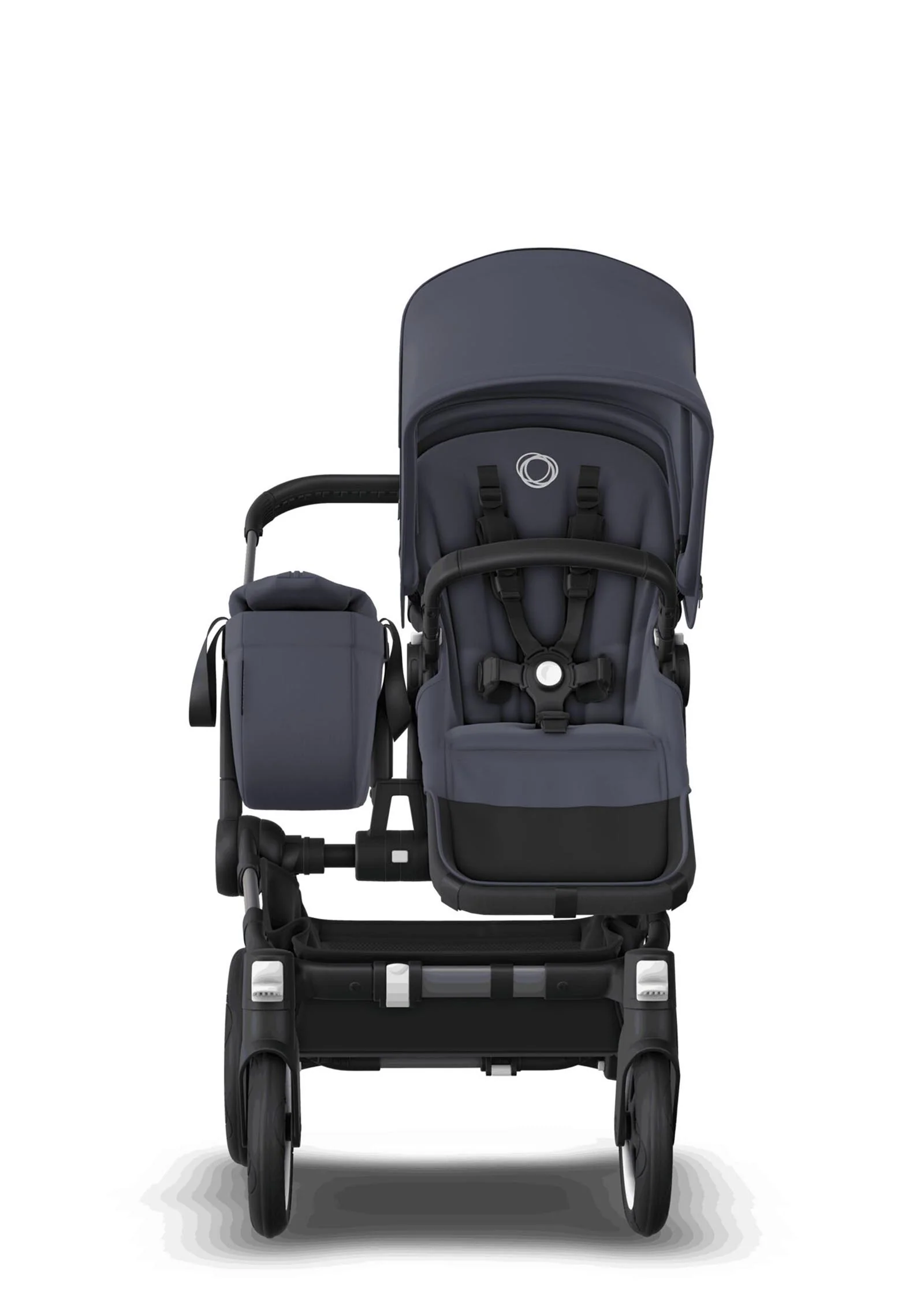 2025 Donkey 5 Mono Set de cochecito Graphite / Azul Tormenta