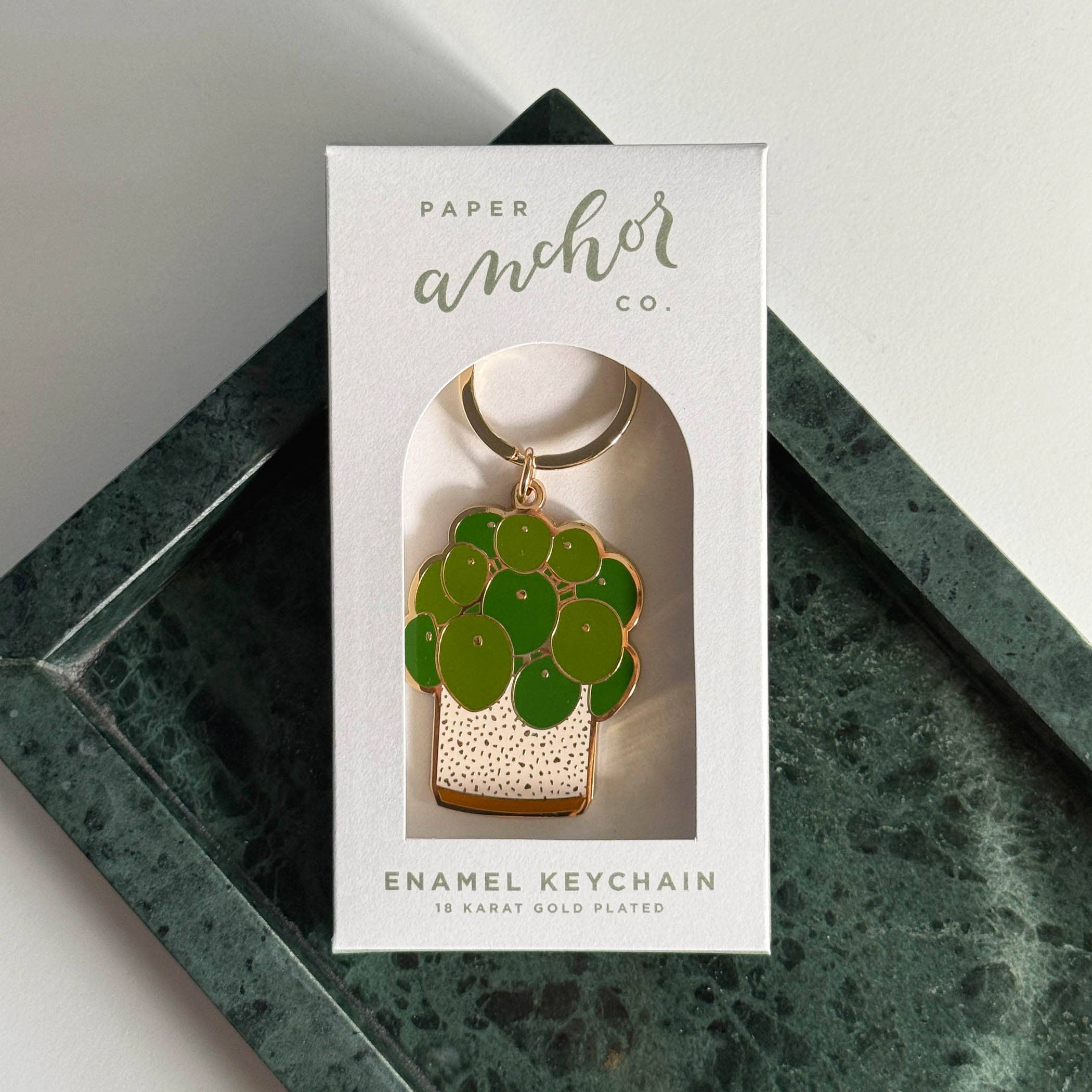 Pilea Plant Keychain?