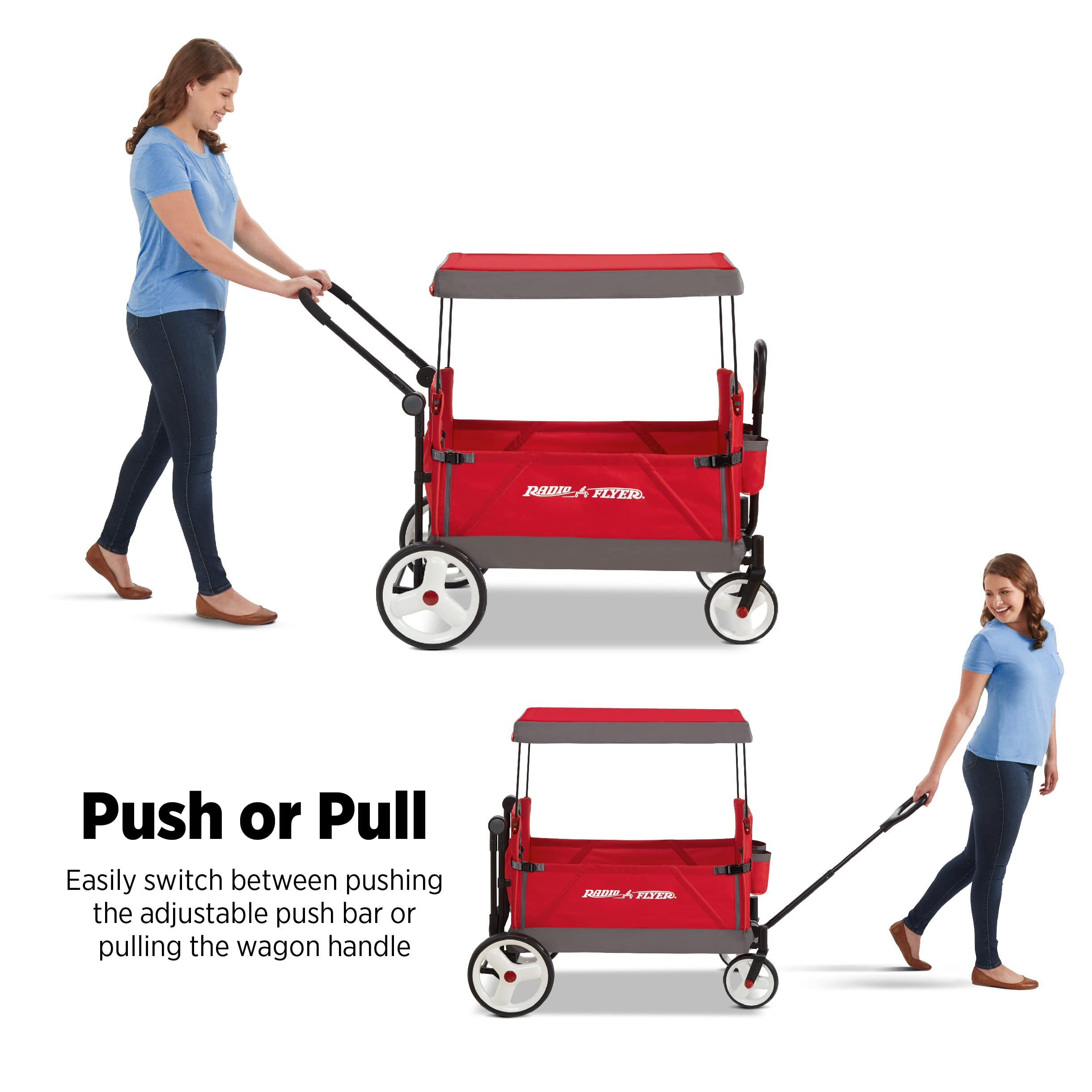Radio Flyer Convertible Stroller Exclusive