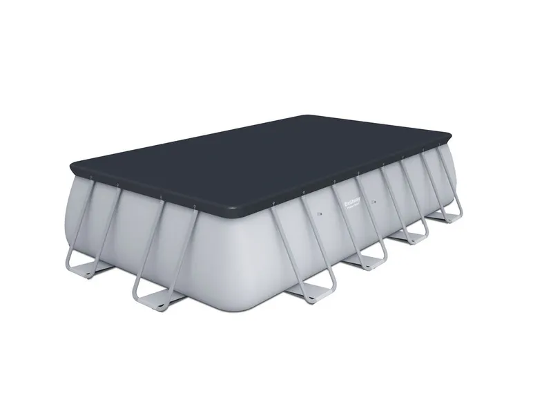 Power Steel™ Frame Pool Komplett-Set, eckig