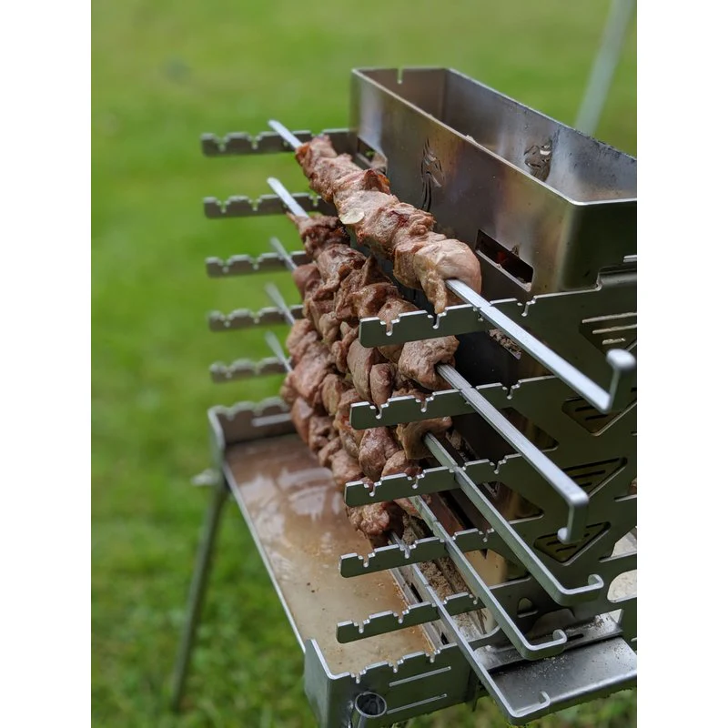 2025 Parrilla vertical DG Grills Drago Deluxe Set