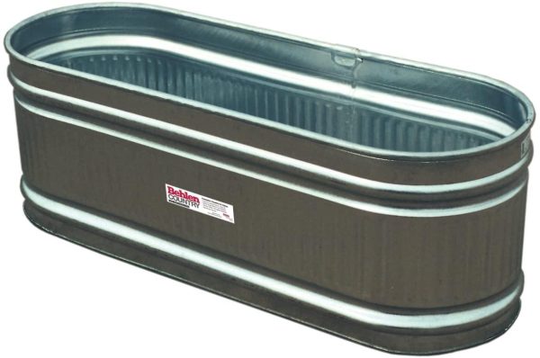 Behlen Country 169-Gallon Galvanized Round-End Tank �C Durable USA-Made Quality