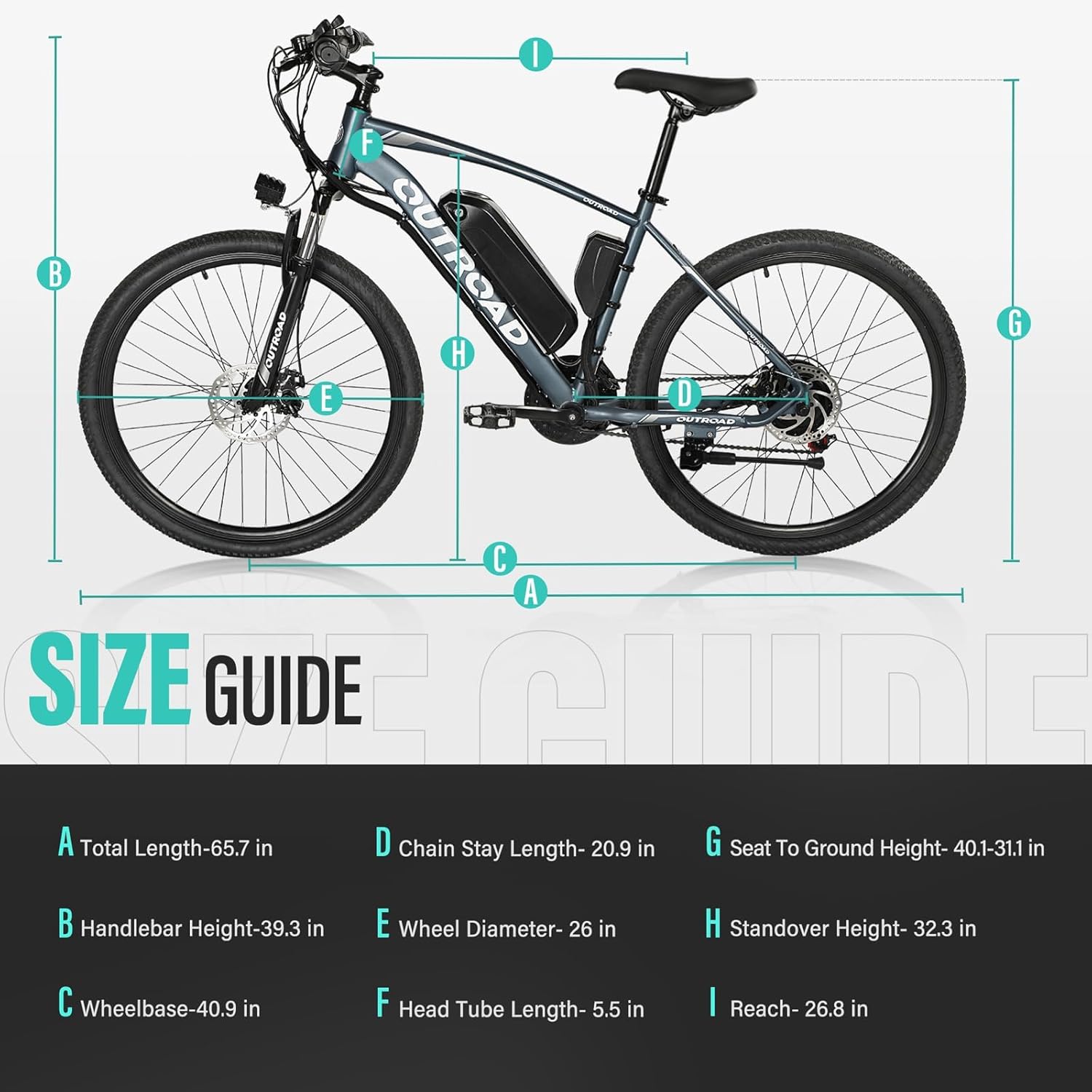 MarKnig 26'' Electric Bicycle for Adults with 432Wh Removable Battery, 350W Motor, 21 Speed Mountain E-Bike Up to 40 Miles, 20MPH, Commuting Electric Bike with LED Display, UL2849 Certified, Sliver