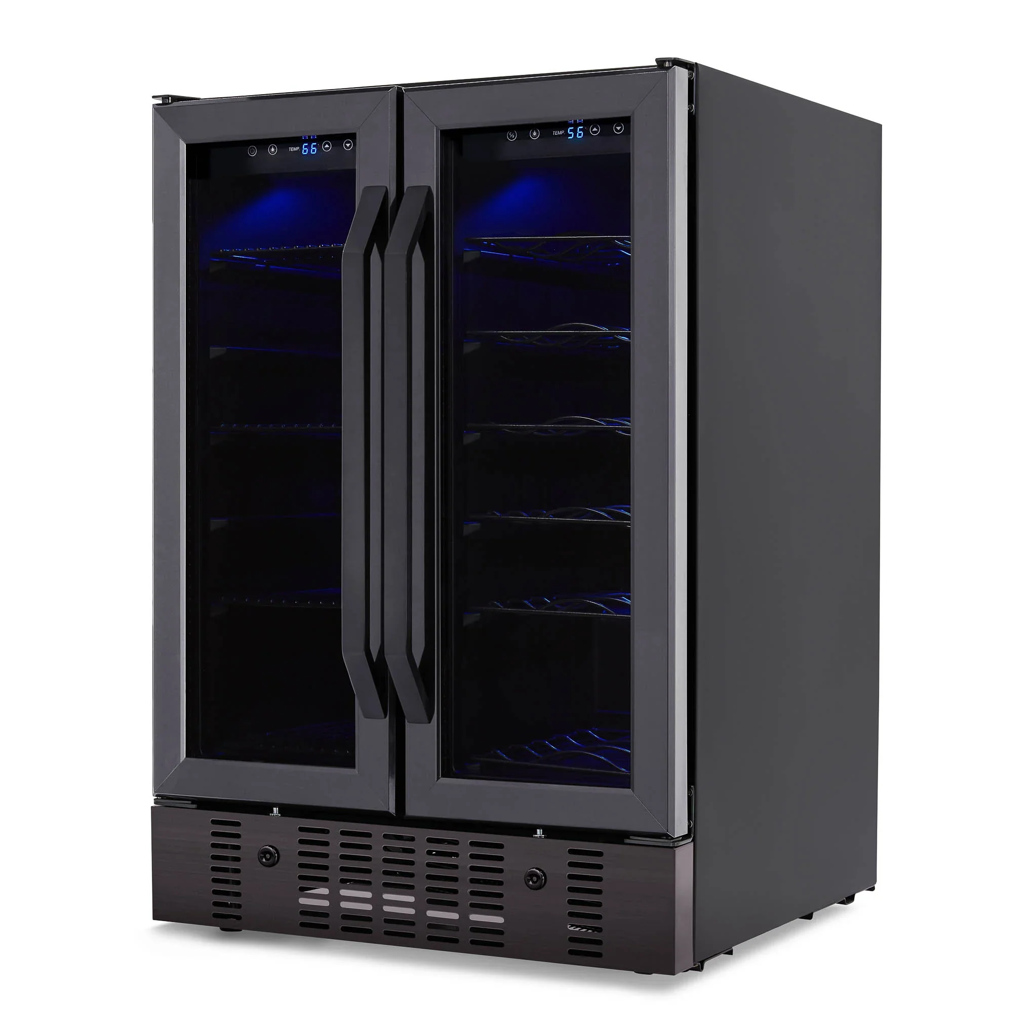 2025 Newair® Refrigerador Empotrable de Doble Zona – 60 Latas y 18 Botellas – 24