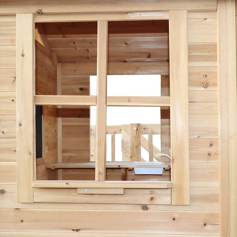 Lifespan Kids Silverton Cubby House with 1.8m Slide