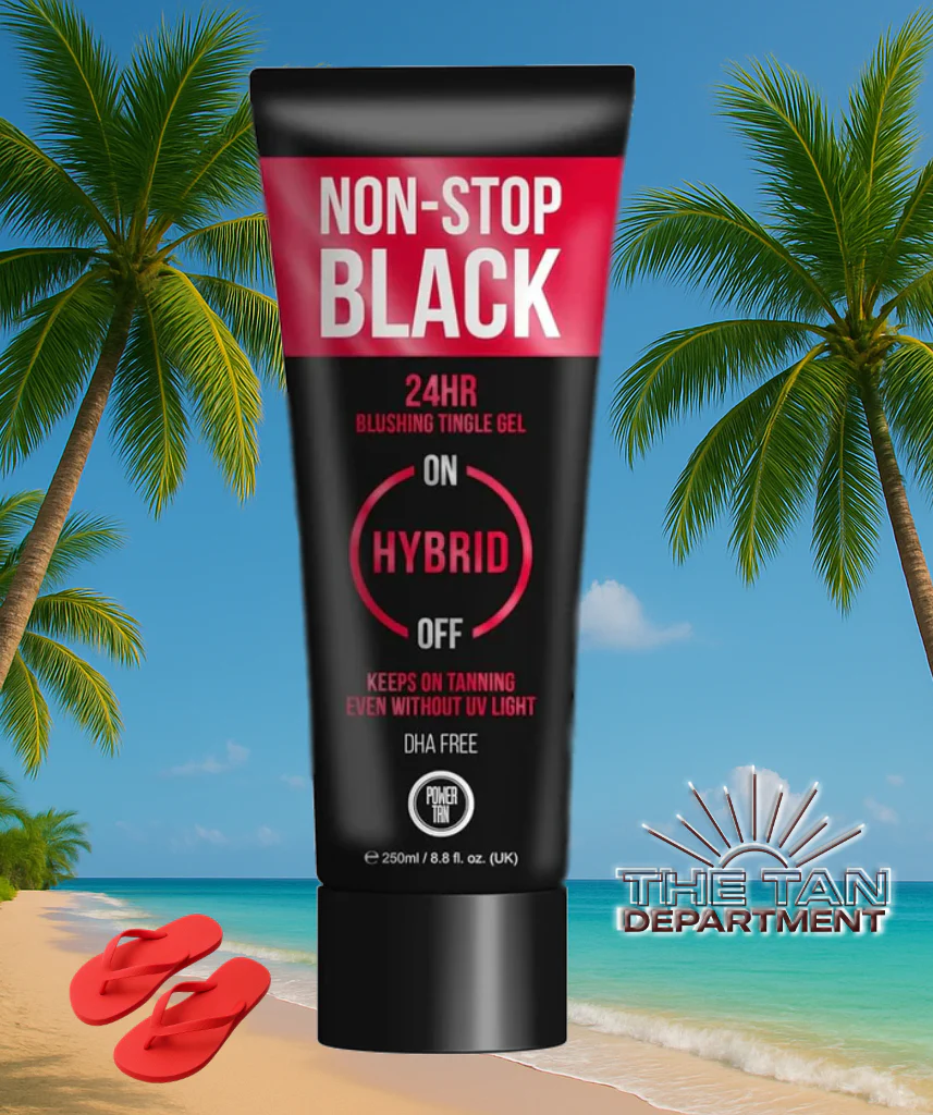 Power Tan Non-Stop Black Hybrid Tingle Gelee