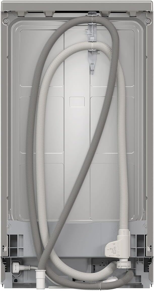 Bosch SPV2IKX10E Serie 2 Smarter Geschirrspüler vollintegriert, 45 cm breit, Besteckkorb, Extra Trocknen auf Knopfdruck, InfoLight roter Lichtpunkt am Boden, AquaStop Schutz gegen Wasserschäden, Weiß