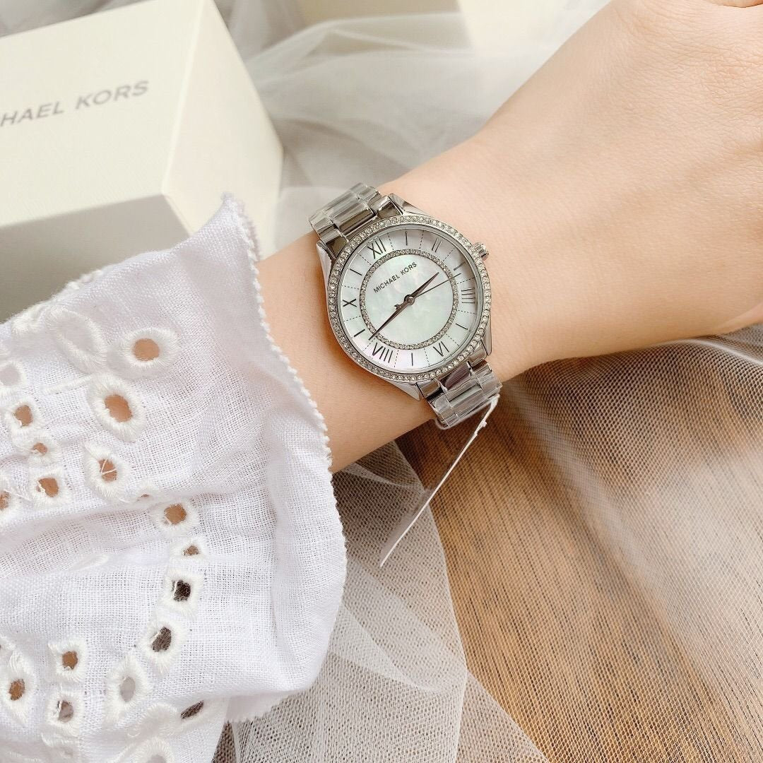 Michael Kors Lauryn Silver-Tone Women's Watch - MK4510