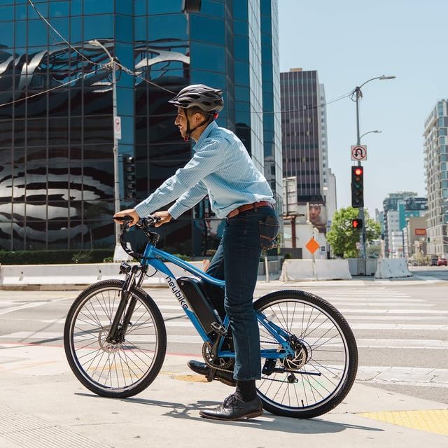 Heybike Race Max Electric Bike for Adults with 750W Peak Motor, 28mph Max Speed, 600WH Removable Battery Ebike, 27.5 Electric Mountain Bike with 7-Speed and Front Suspension