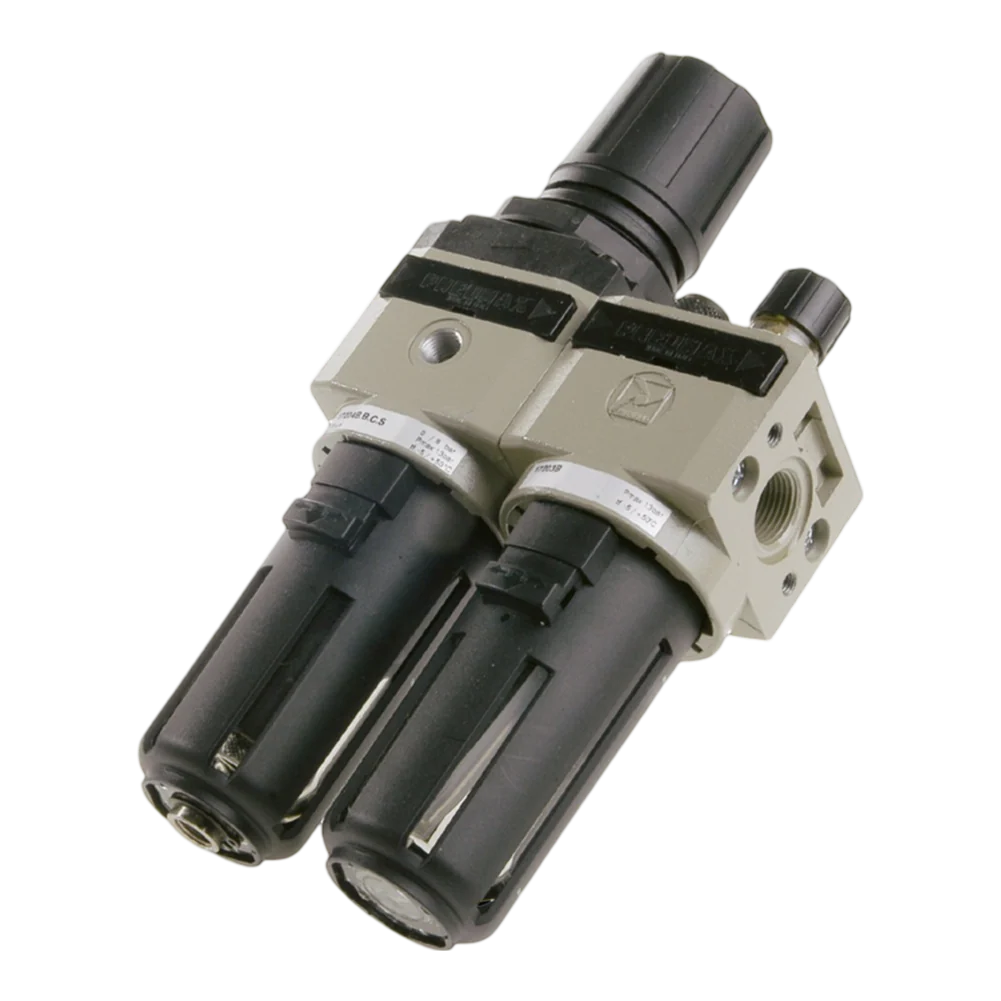 Pneumax 17204B.B.C.S Size 2 Filter/Reg 3/8 20?��m 0-8 Bar Autodrain