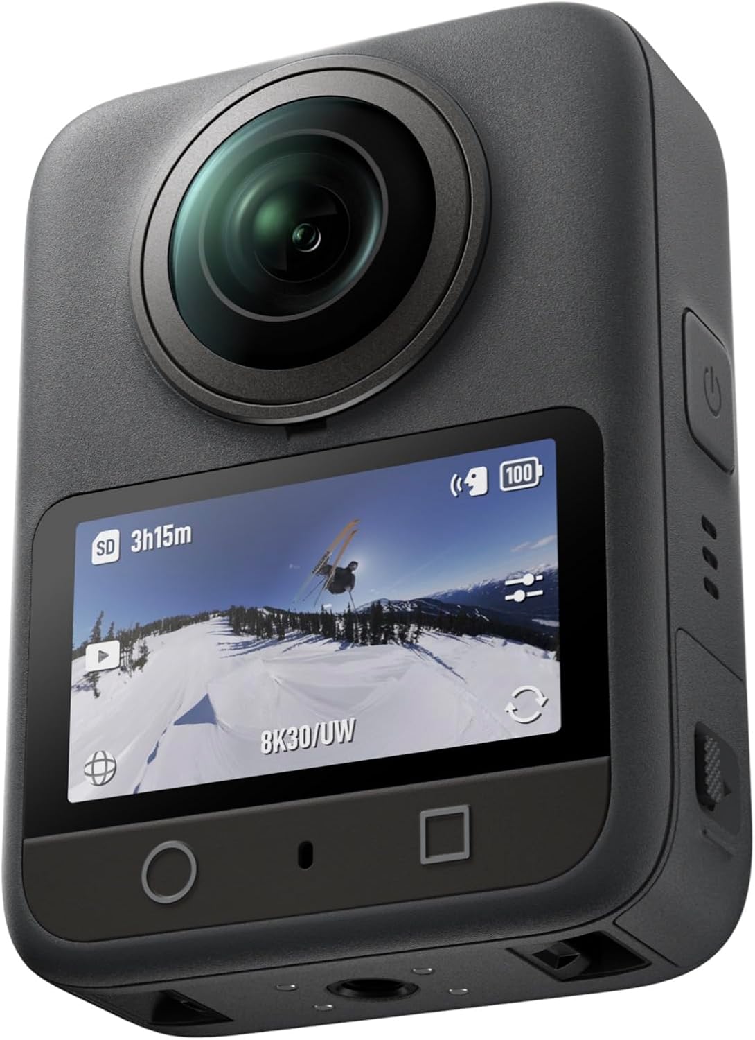 dji Pack Estándar Osmo 360, cámara 360 con Imagen 360° de 1 Pulgada, Video 360° en 8K Nativo, Foto 360° de 120 MP, grabación 8K de 100 min, Sumergible, cámara de acción para Deportes, vlog