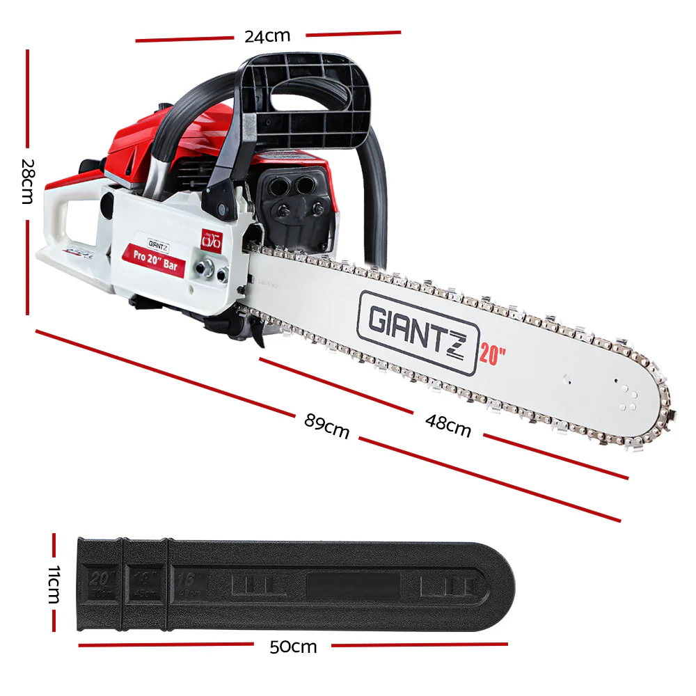 Giantz Chainsaw Petrol 52CC 20