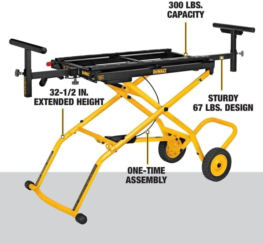 Miter Saw Stand with Wheels �C DWX726