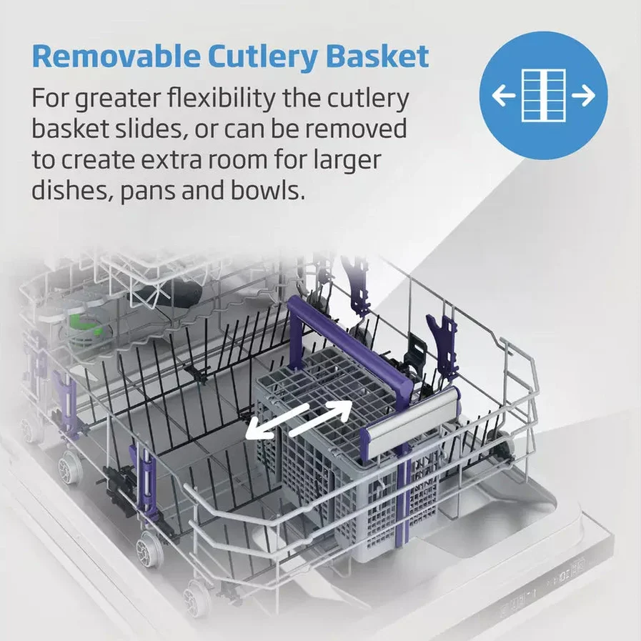 Vrijstaande Beko Vaatwasser Zwart 60 cm | DVN04320B