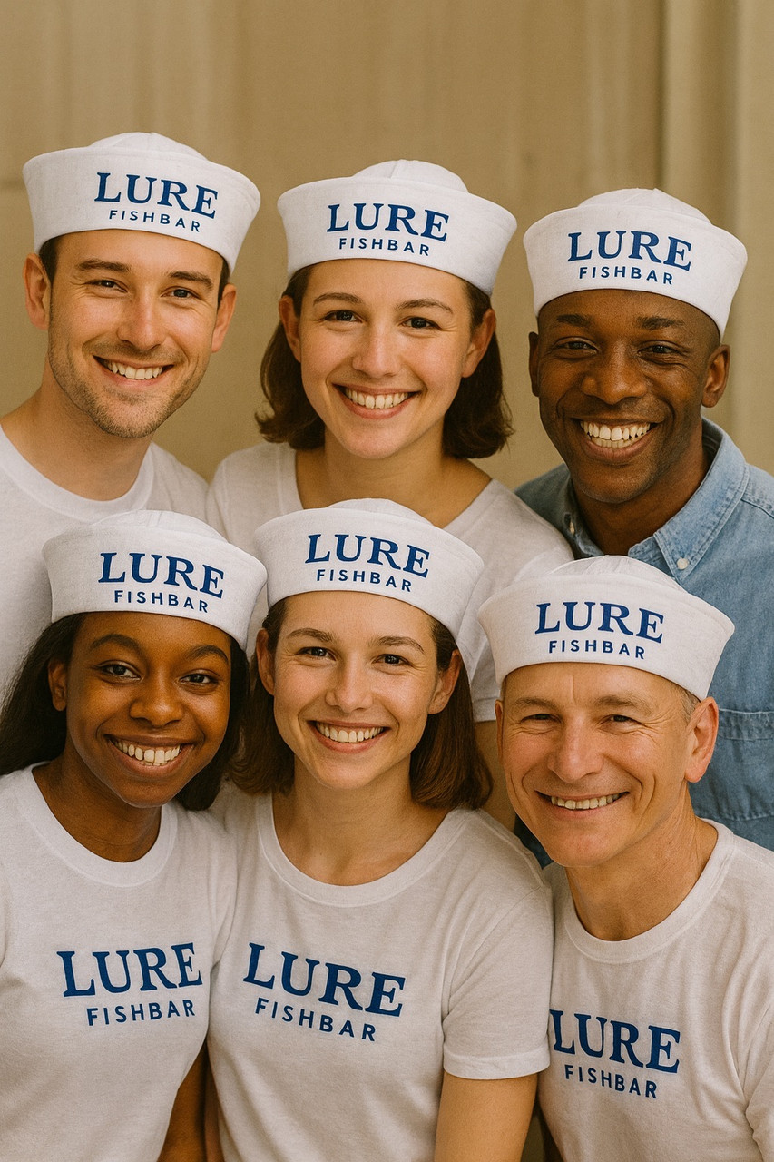 Customized Sailor Hats | Nautical Party Ideas | 100% Cotton With Your Custom Message Adult Size 22.5