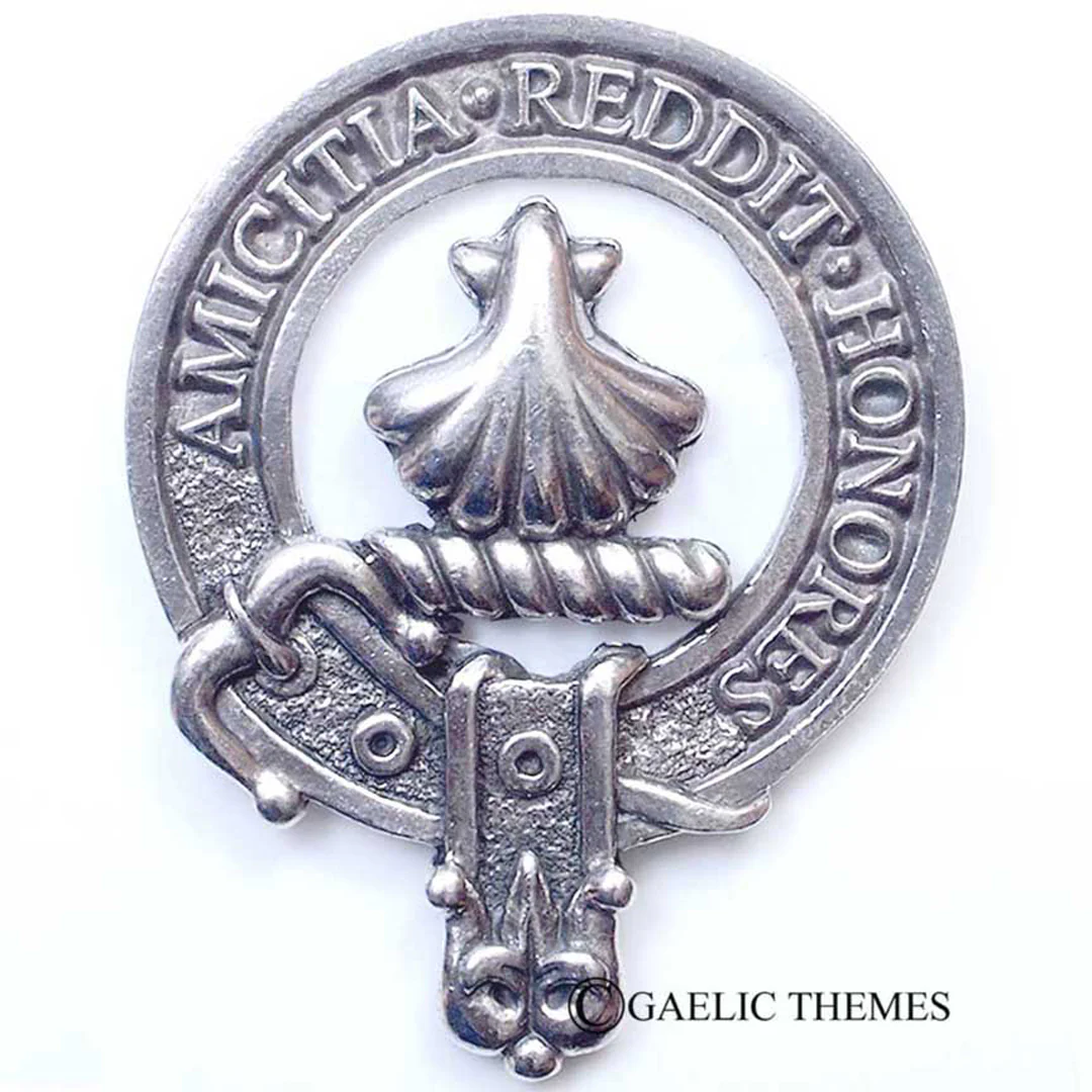 Clan Crest Cap Badge - Pringle