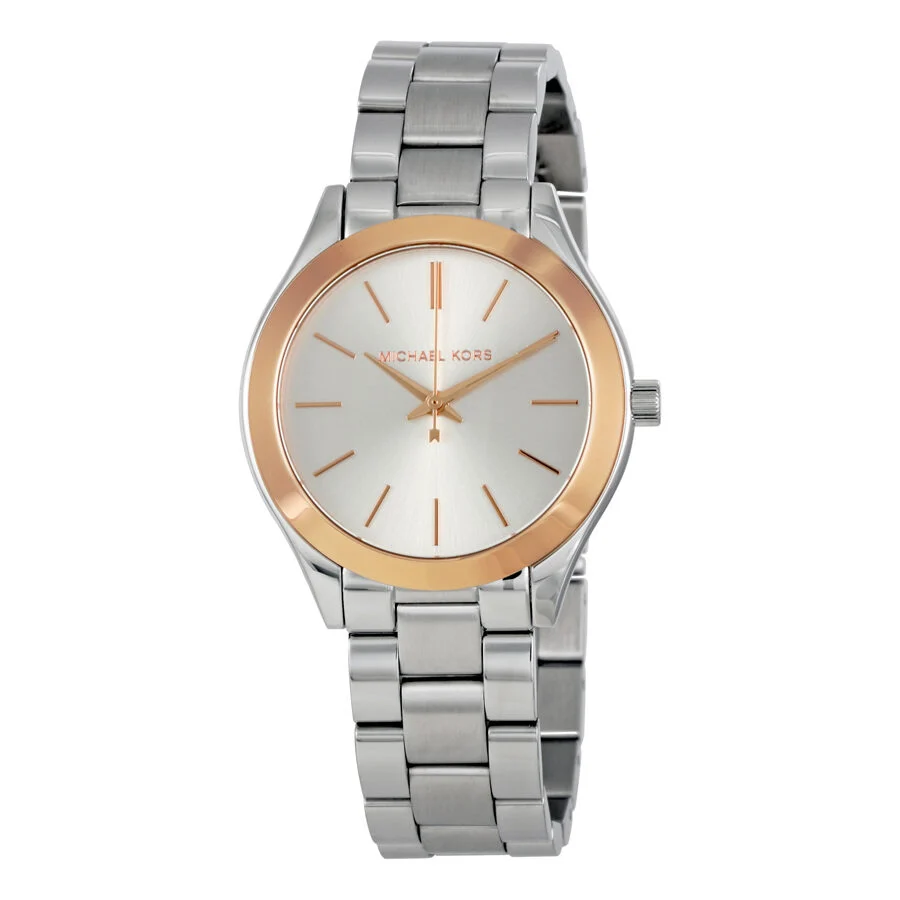 Michael Kors Mini Slim Runway Silver-Tone Women's Watch - MK3514