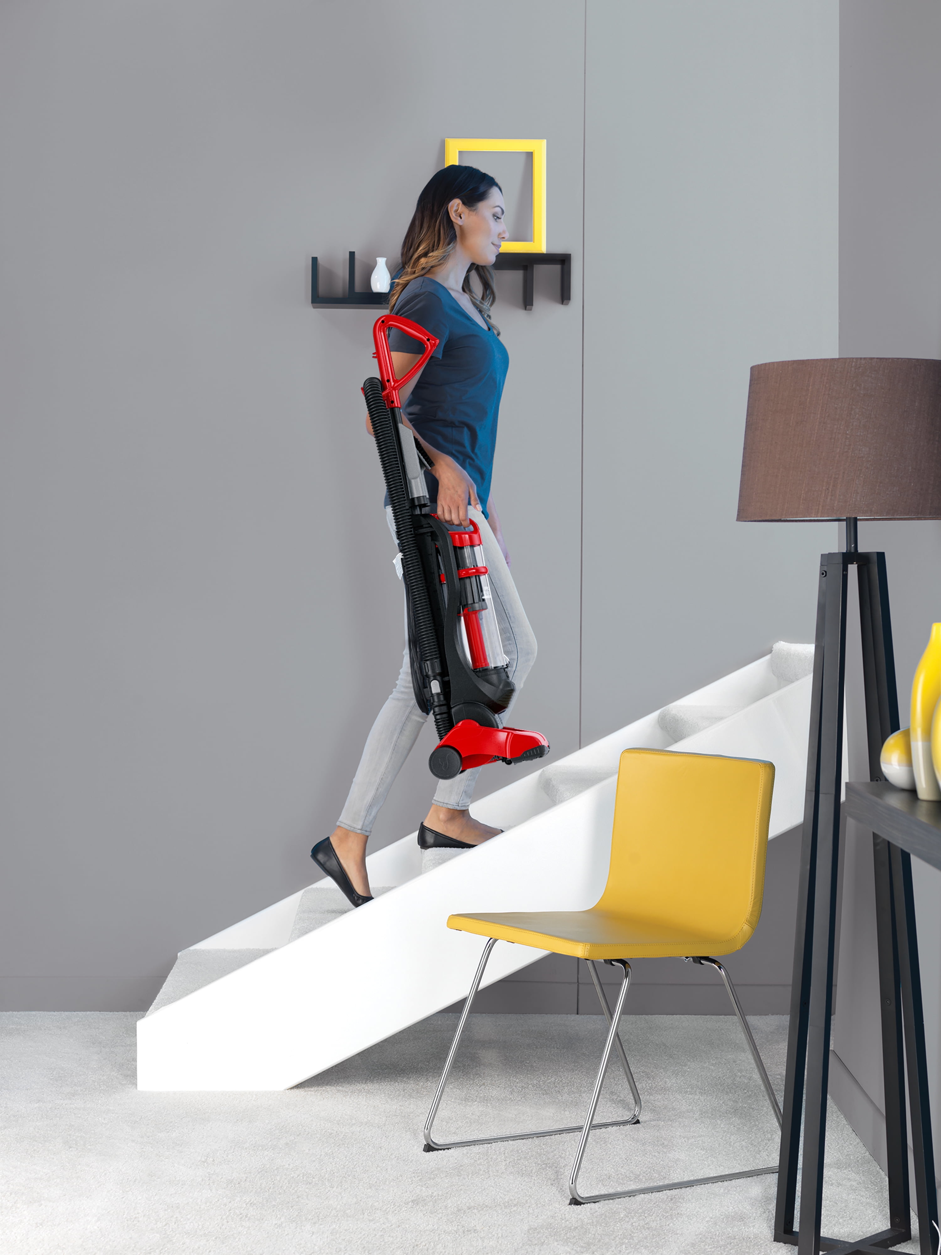 Dirt Devil Power Express Upright Bagless Vacuum, Red, UD20120