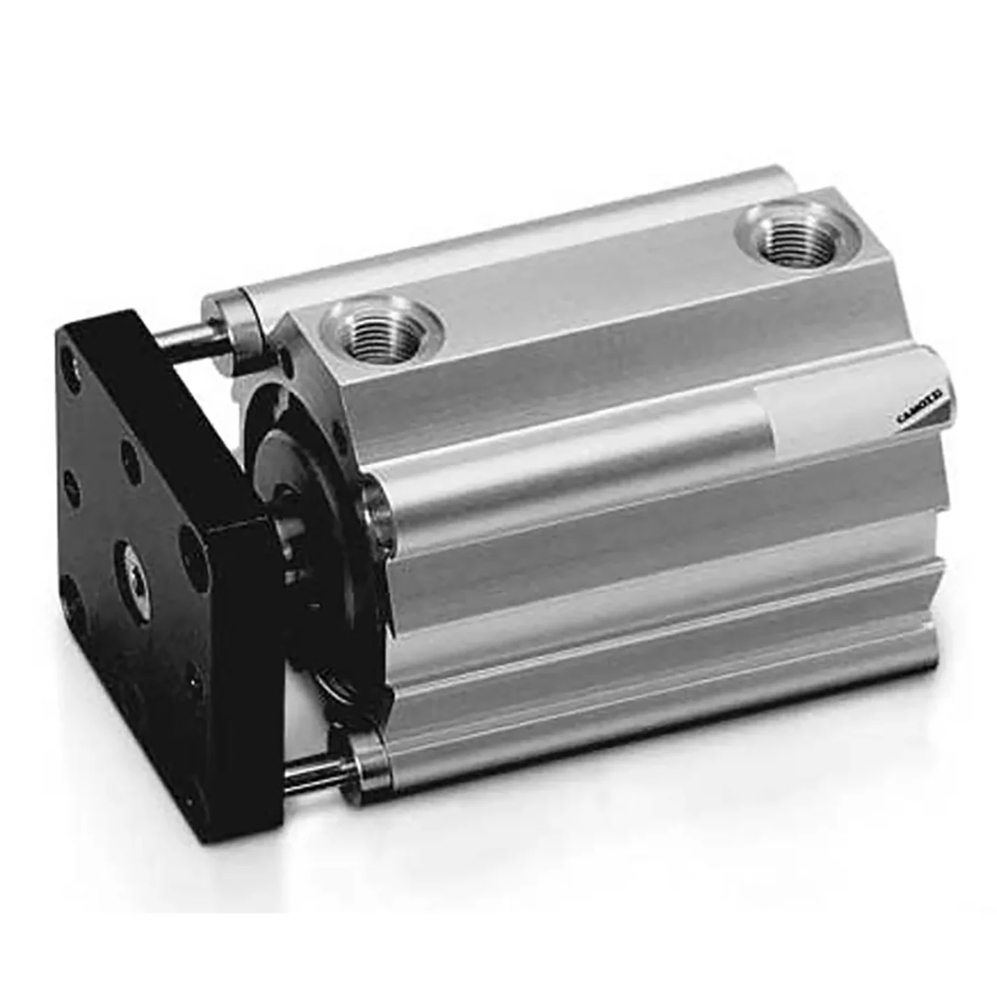 Camozzi QPR2A025A60 - M5 Metric Female Ports Series Qp Double Acting Short Stroke Cylinder