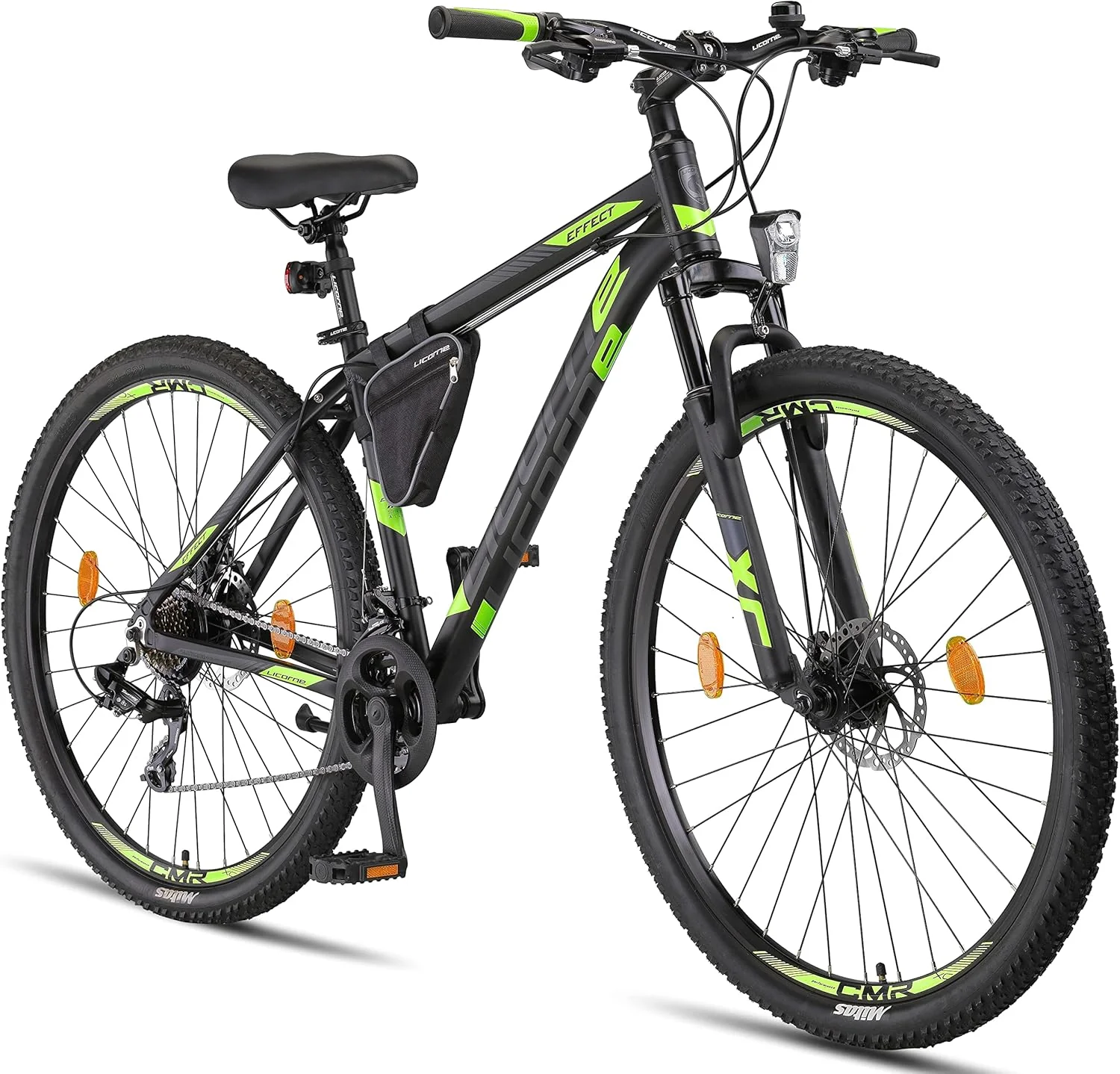 Licorne Bike Effect Premium Mountainbike Alluminio Freno a Disco Ragazzi Ragazze 21 Rapporti
