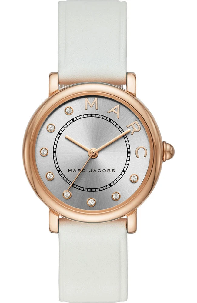 Marc Jacobs Vic Silver Dial Rose Gold Watch MJ1634
