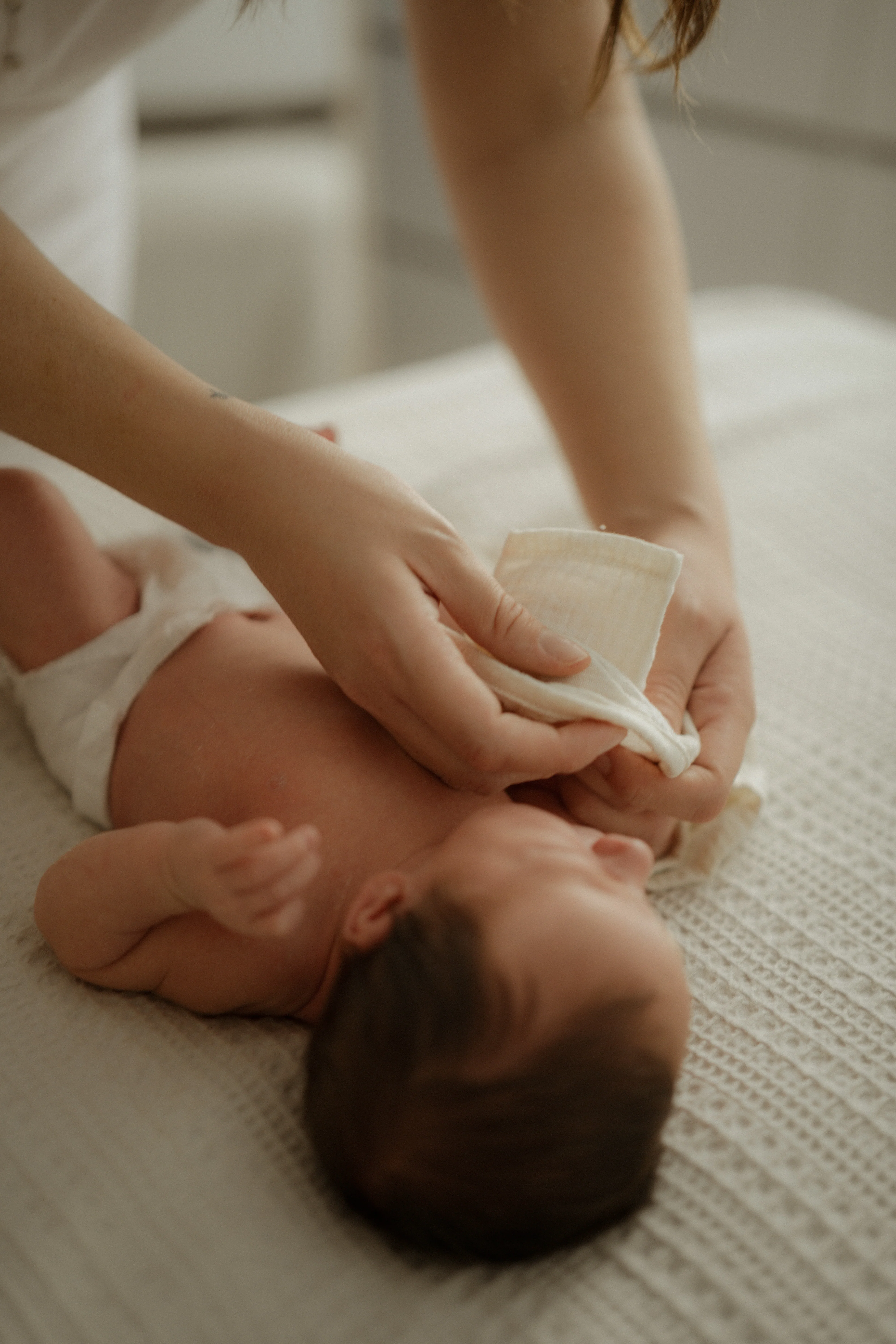 Body Manga Corta Gasa Oliva