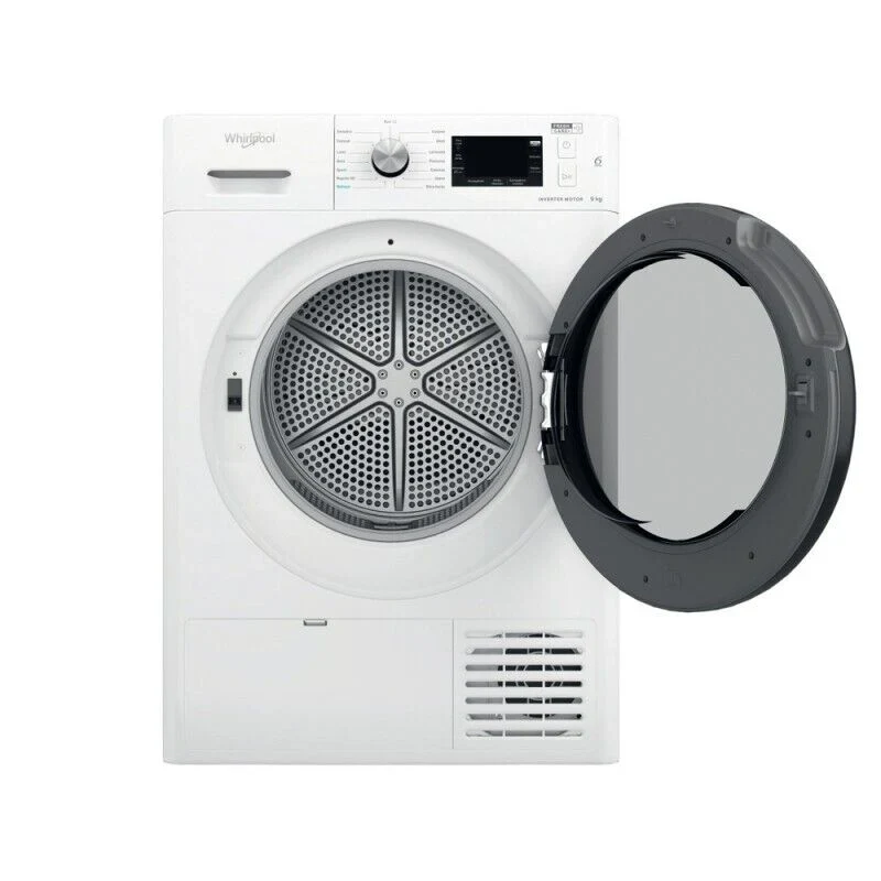 Asciugatrice A Pompa di Calore Whirlpool FFTN M22 9X3B IT 9 Kg Classe A+++ (A84,9xL59,5xP64,9) Tecnologia 6° senso Motore inverter