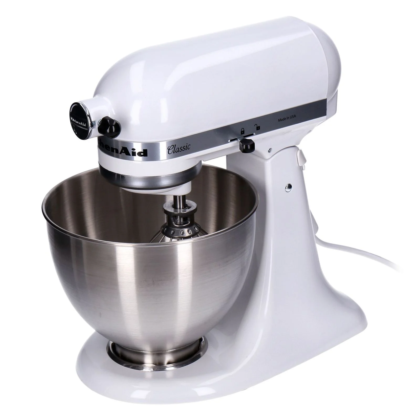 2025 Robot de cocina KitchenAid Classic 5K45SSEWH blanco