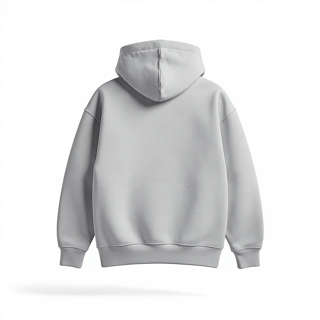 Gender-Neutral Cotton Oversized Hoodie �C Keeps Shape After Washing, Charcoal Gray, XS�CXL